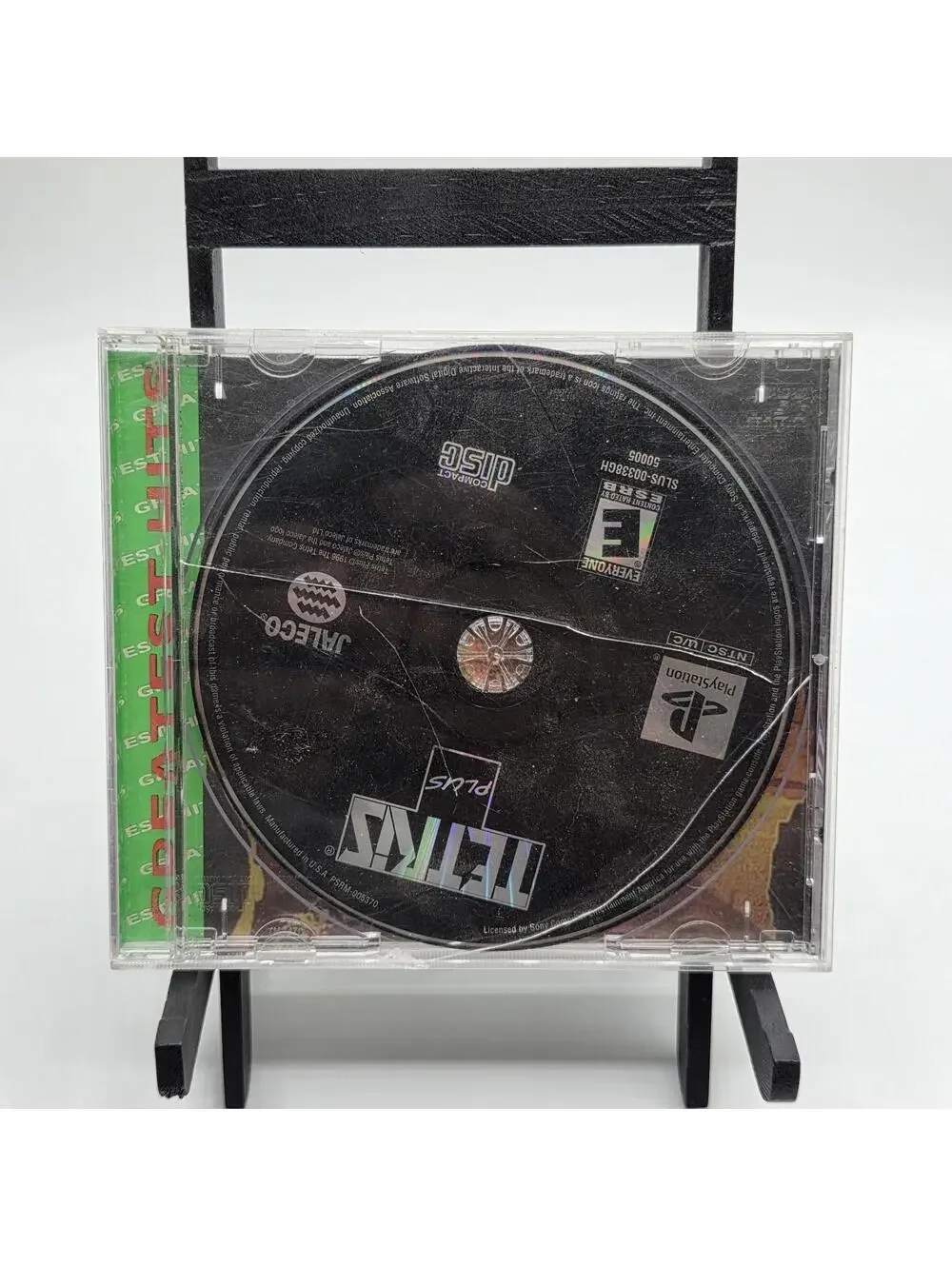 Tetris Plus (Sony PlayStation 1, PS1) Tested Working Greatest Hits No Manual
